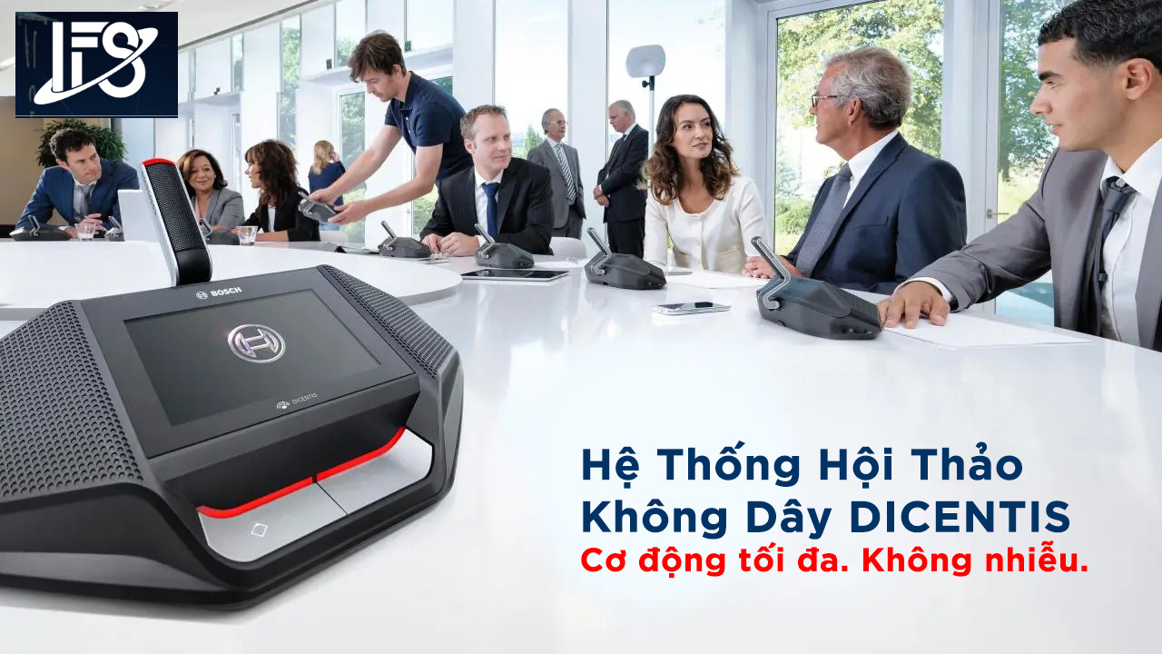 Hệ thống hội nghị không dây Bosch DICENTIS