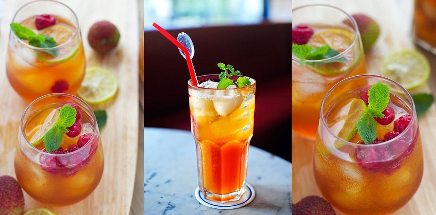 Làm trà vải nhiệt đới đánh bay cơn khát ngày hè