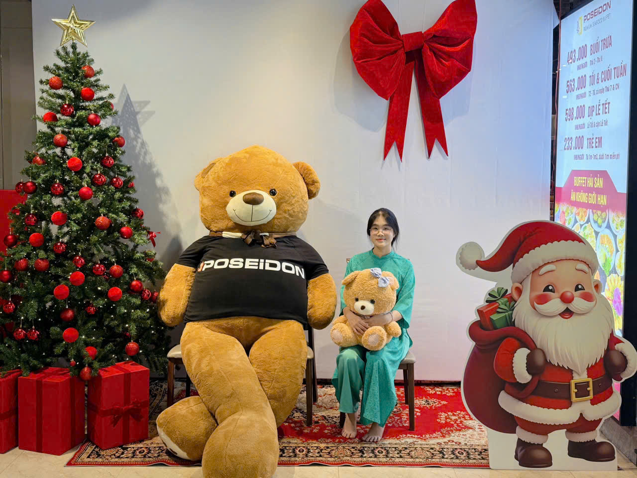 Giáng sinh tới rồi! Tới Poseidon check in ngay thôi!