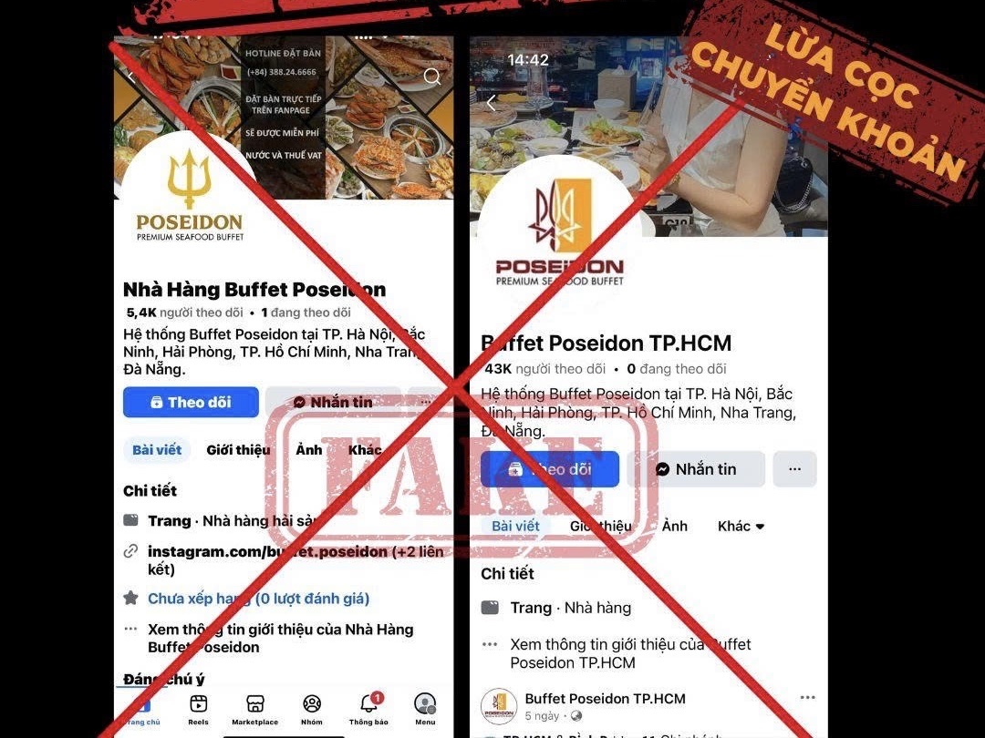 Cảnh báo lừa đảo: Giả mạo Poseidon để lừa tiền